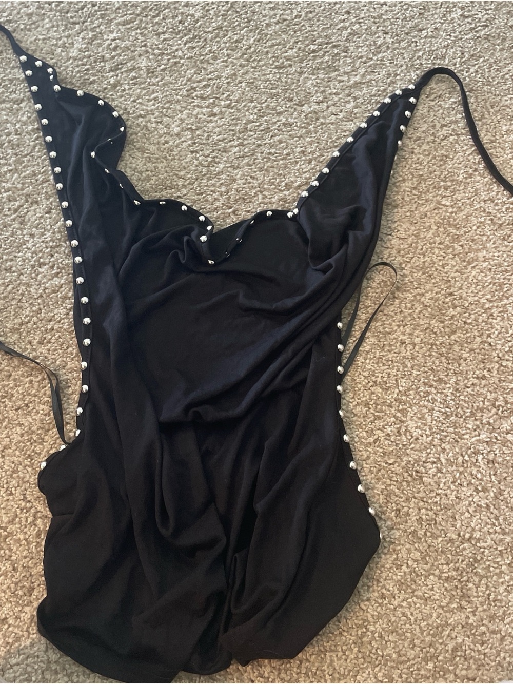 Princess Polly Black Garment with Branded Label
